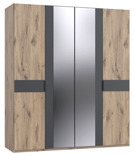 Skříň s otočnými dveřmi BERGAMO, š. 180 cm