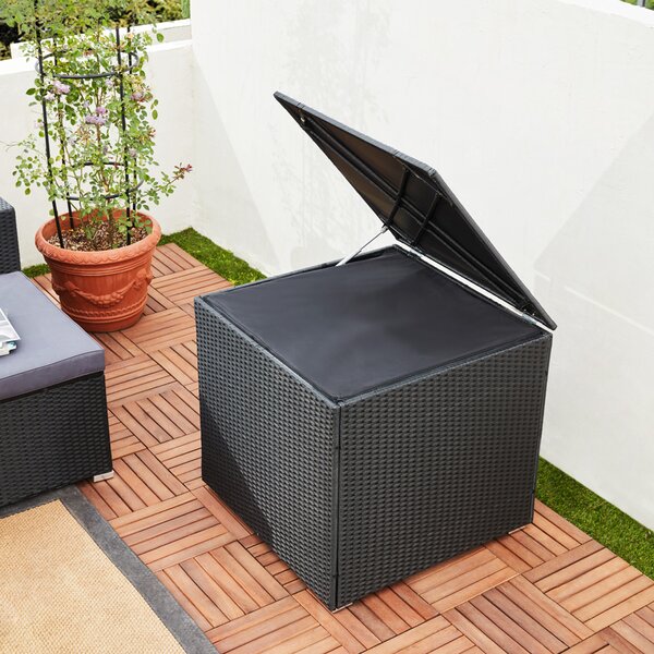 Deuba Úložný box 75x75x70 cm - černý