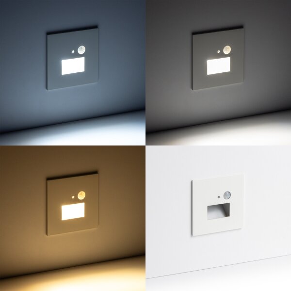 LED Schodišťové svítidlo se senzorem pohybu LED/1,5W/230V 3000/4000/6000K