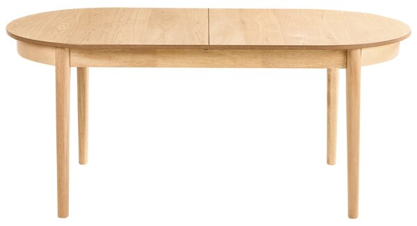 Rozkládací jídelní stůl LARTO Světlý jasan 180/220 cm 90 cm