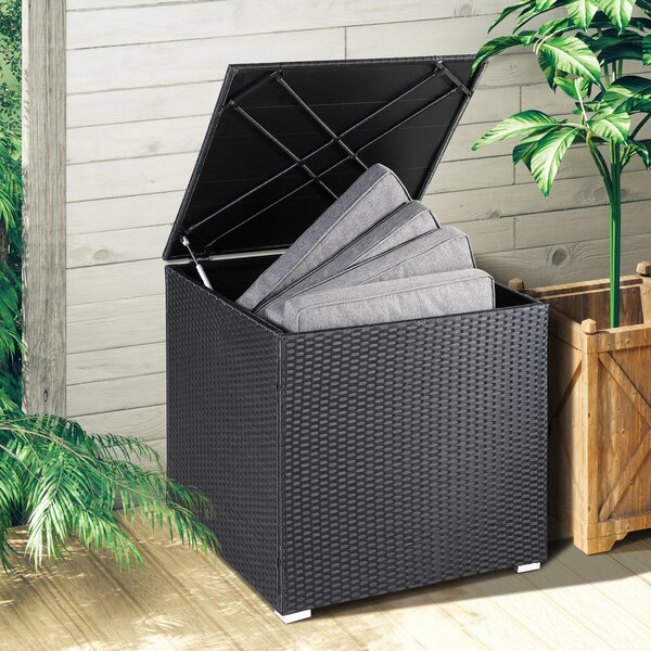 Deuba Úložný box 75x75x70 cm - černý