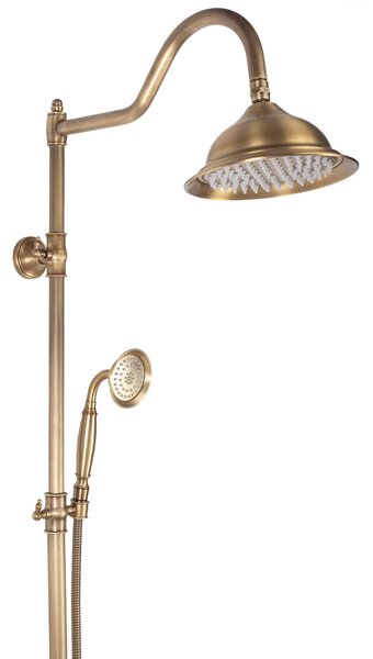 Rea Bergamo, sprchový set v retro stylu, antická bronz, REA-P5002