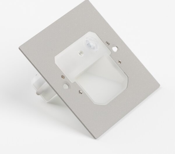 LED Schodišťové svítidlo se senzorem pohybu LED/1,5W/230V 3000/4000/6000K šedá
