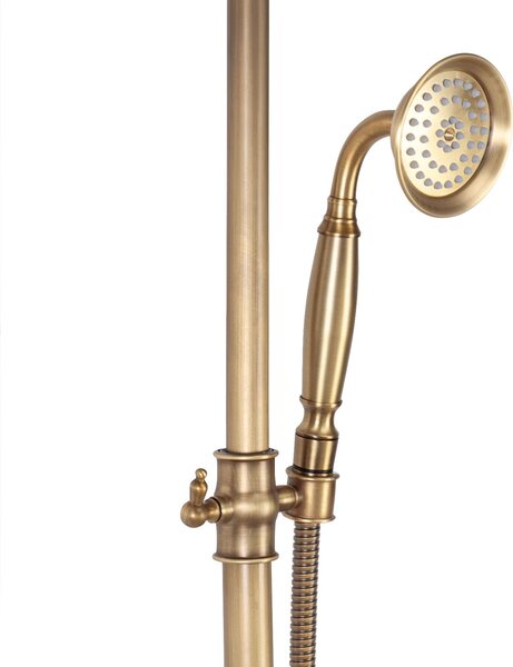 Rea Bergamo, sprchový set v retro stylu, antická bronz, REA-P5002