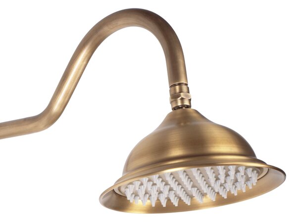 Rea Bergamo, sprchový set v retro stylu, antická bronz, REA-P5002