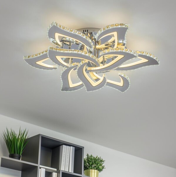 Brilagi - LED Stmívatelný přisazený lustr TWIST LED/180W/230V 3000-6500K + DO