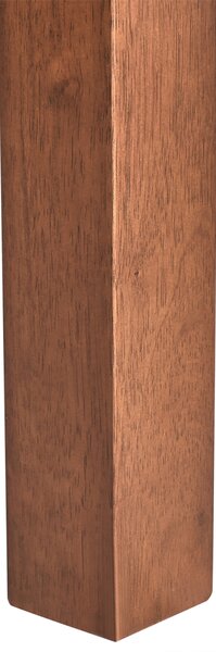 Rozkládací jídelní stůl MADURA Tmavý jasan 160/240 cm 90 cm