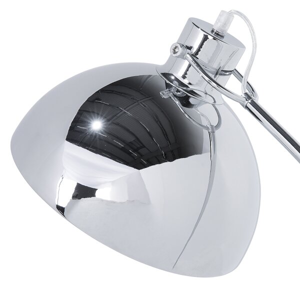 Stojací lampa DINTEL Kov Stříbrná