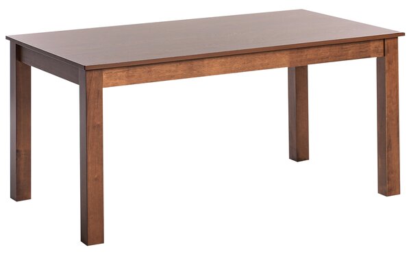 Rozkládací jídelní stůl MADURA Tmavý jasan 160/240 cm 90 cm