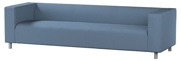 Potah na pohovku Kilppan 4-místná barva modrá látka pletený vzor