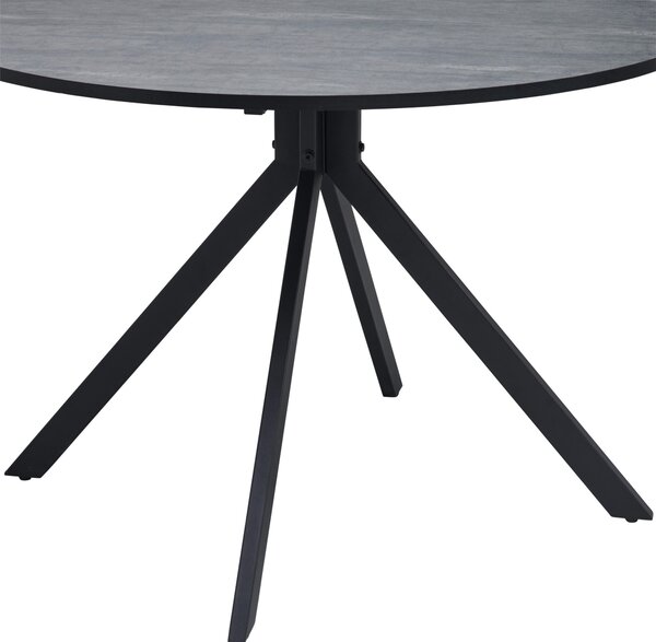 JÍDELNÍ STŮL, šedá, 110/110/76 cm P & B - Jídelní stoly, Online Only