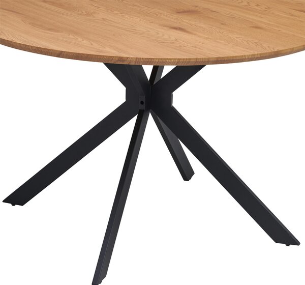 JÍDELNÍ STŮL, barvy dubu, 120/120/76 cm P & B - Jídelní stoly, Online Only