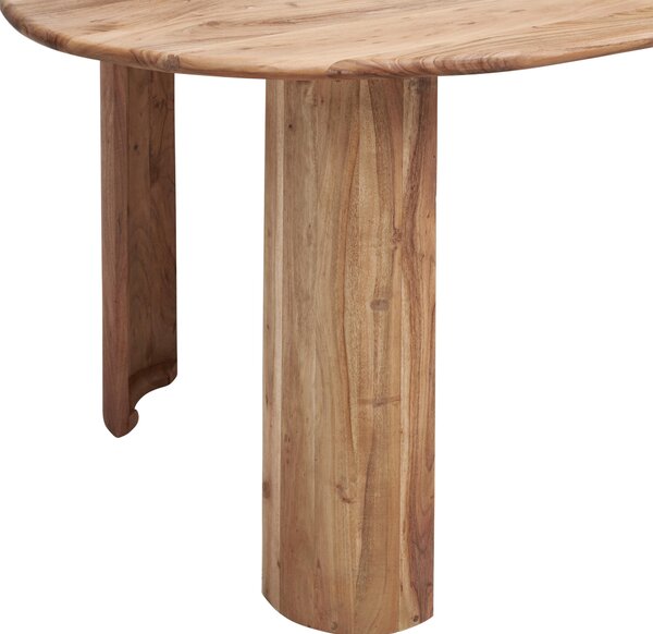 JÍDELNÍ STŮL, akácie, přírodní barvy, 208/100/76 cm P & B - Online Only jídelní stoly, Online Only
