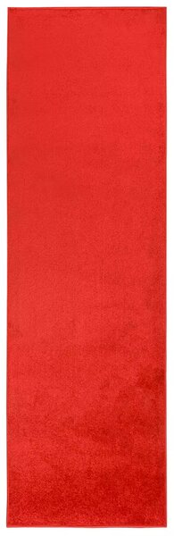 Kobercový ráj Běhoun jednobarevný MONO 6365A červený Šíře: 70 cm