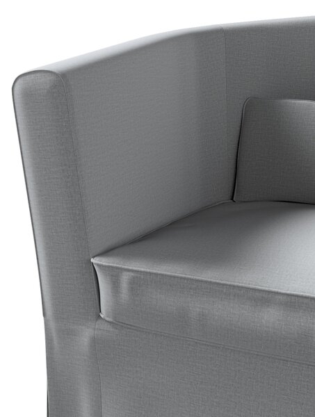 Potah na křeslo IKEA Ektorp Tullsta barva šedá látka sametová