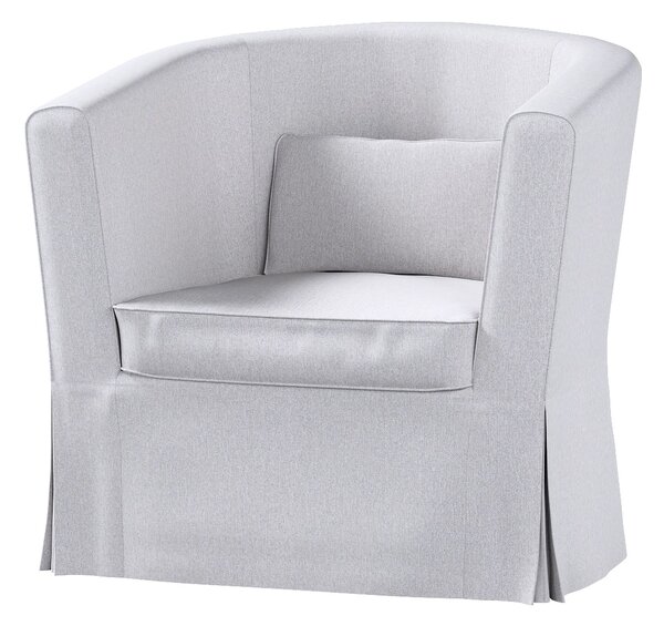 Potah na křeslo IKEA Ektorp Tullsta barva šedá látka pletený vzor