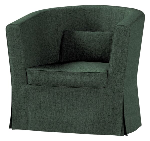 Potah na křeslo IKEA Ektorp Tullsta barva zelená látka pletený vzor