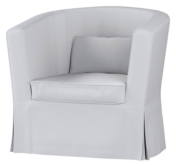 Potah na křeslo IKEA Ektorp Tullsta barva bílá látka pletený vzor