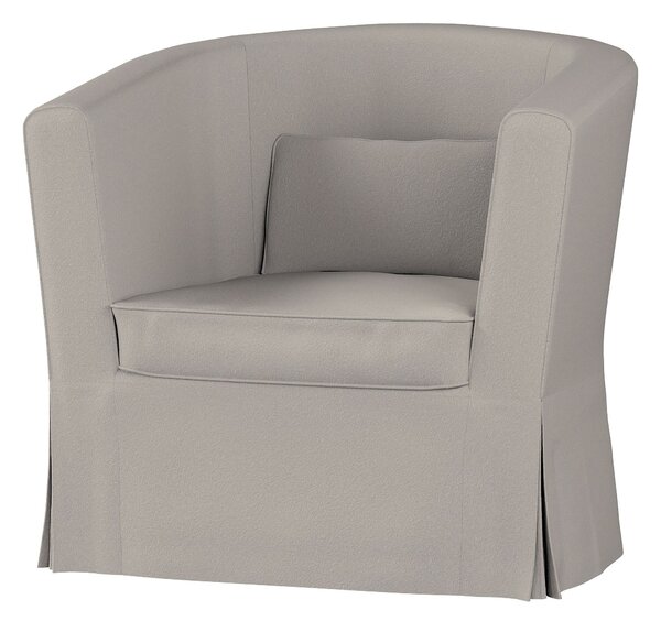 Potah na křeslo IKEA Ektorp Tullsta barva béžová látka pletený vzor