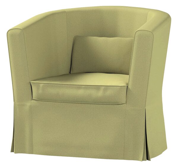 Potah na křeslo IKEA Ektorp Tullsta barva zelená látka lesklé, sametová