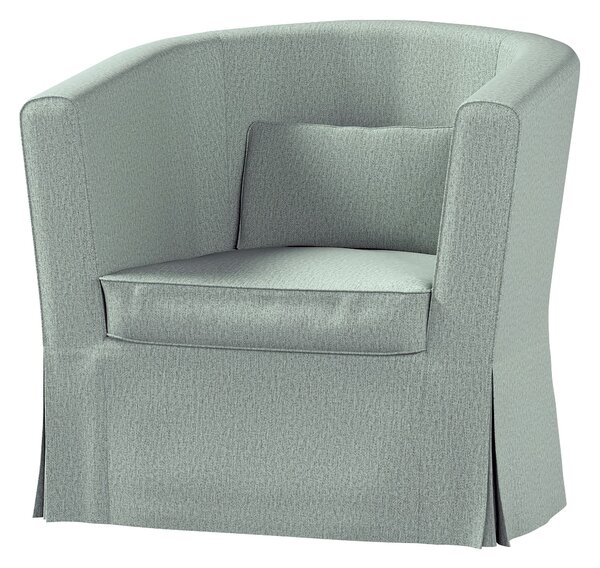 Potah na křeslo IKEA Ektorp Tullsta barva zelená látka pletený vzor