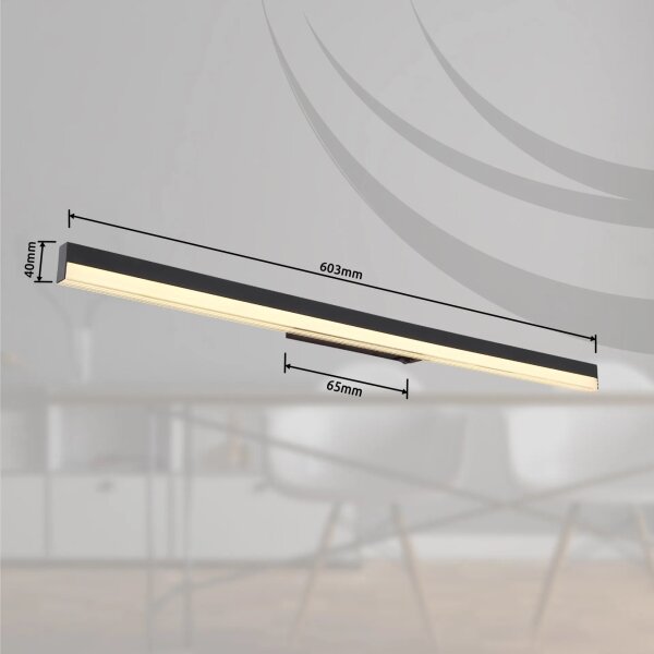 Globo 41927B - LED Nástěnné svítidlo SALLO LED/18W/230V 3000K/6000K