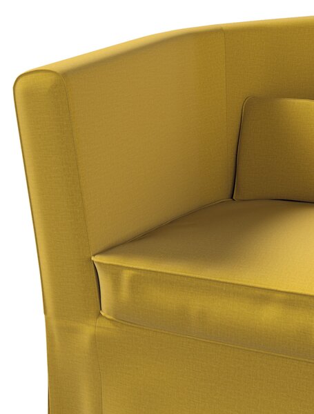 Potah na křeslo IKEA Ektorp Tullsta barva žlutá látka sametová