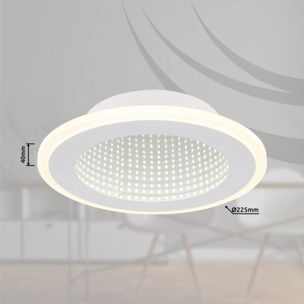 Globo 48919-12R - LED Stropní svítidlo LAMELA LED/12W/230V