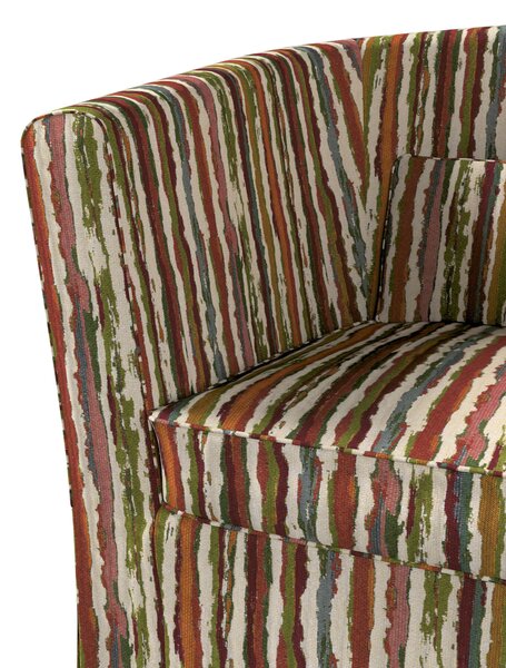 Potah na křeslo IKEA Ektorp Tullsta barva vícebarevná látka pletený vzor, vzorované