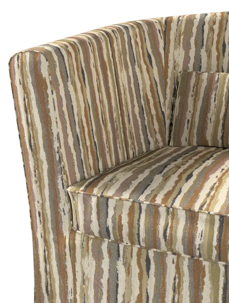 Potah na křeslo IKEA Ektorp Tullsta barva béžová látka pletený vzor, vzorované