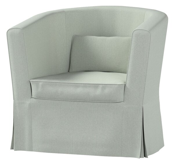 Potah na křeslo IKEA Ektorp Tullsta barva modrá látka pletený vzor