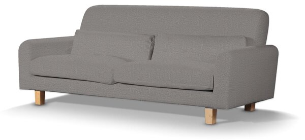 Potah na pohovku IKEA Nikkala krátký barva šedá látka pletený vzor