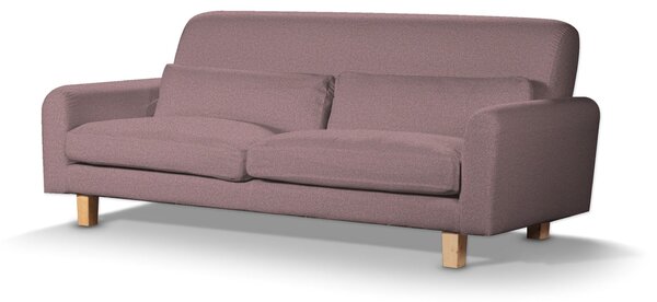 Potah na pohovku IKEA Nikkala krátký barva růžová látka pletený vzor