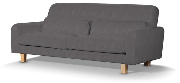 Potah na pohovku IKEA Nikkala krátký barva šedá látka pletený vzor