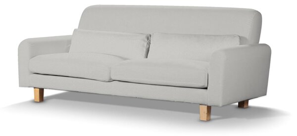 Potah na pohovku IKEA Nikkala krátký barva šedá látka pletený vzor