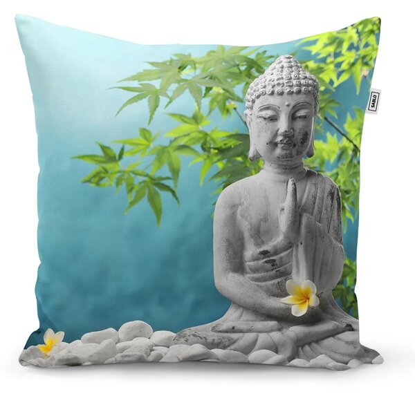 Sablio Polštář Buddha - 40x40 cm