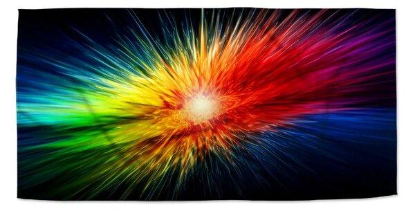 Sablio Ručník Barevná exploze - 30x50 cm
