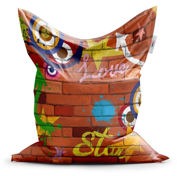 Sablio Sedací vak Classic Zeď - 150x100 cm