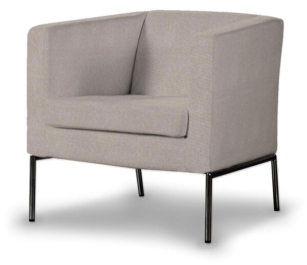 Potah na křeslo IKEA Klappsta barva béžová látka pletený vzor