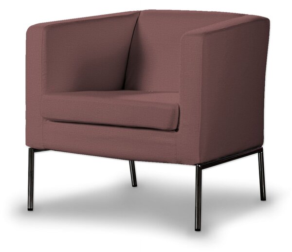 Potah na křeslo IKEA Klappsta barva fialová látka sametová