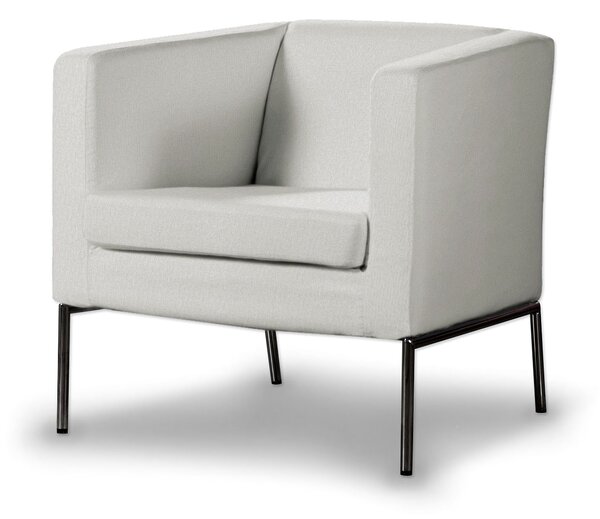 Potah na křeslo IKEA Klappsta barva krémová látka pletený vzor