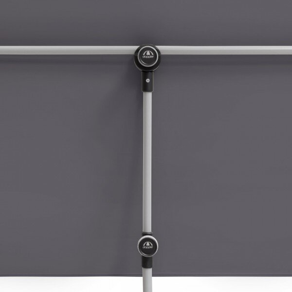 Doppler ACTIVE Balkónová clona zahradní slunečník 180 x 130 cm antracit