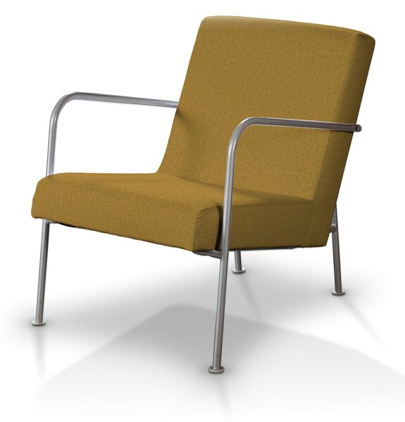 Potah na křeslo Ikea PS barva žlutá látka pletený vzor