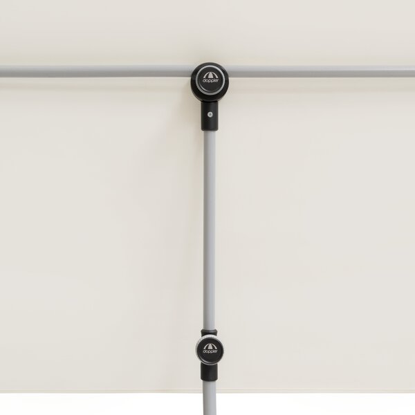 Doppler ACTIVE Balkónová clona zahradní slunečník 180 x 130 cm béžová