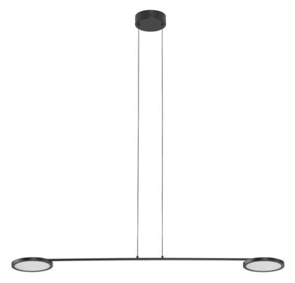 NOVA LUCE závěsné svítidlo SCOPE černá LED 19.4W 3000K stmívatelné 9695252