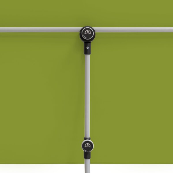 Doppler ACTIVE Balkónová clona zahradní slunečník 180 x 130 cm zelená