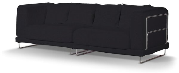Potah na pohovku IKEA Tylösand 3-místná nerozkládací barva černá látka pletený vzor
