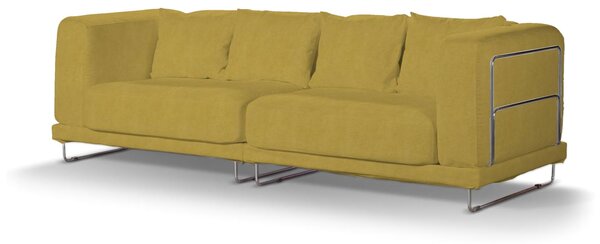 Potah na pohovku IKEA Tylösand 3-místná nerozkládací barva žlutá látka pletený vzor