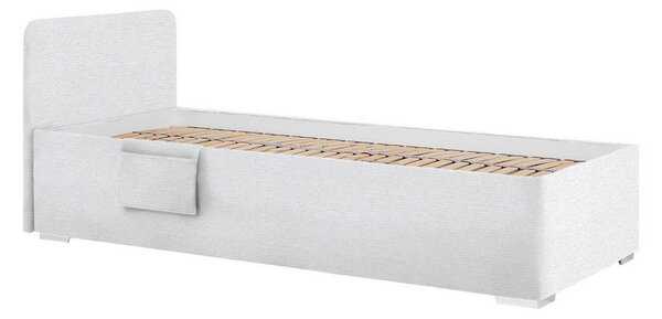 Postel Remi s bočnicemi 90x200, potah bílý