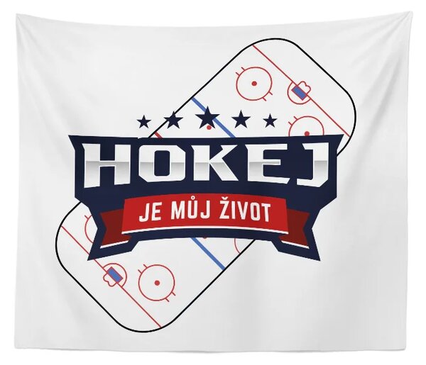 Sablio Deka Hokej je můj život: 150x120 cm